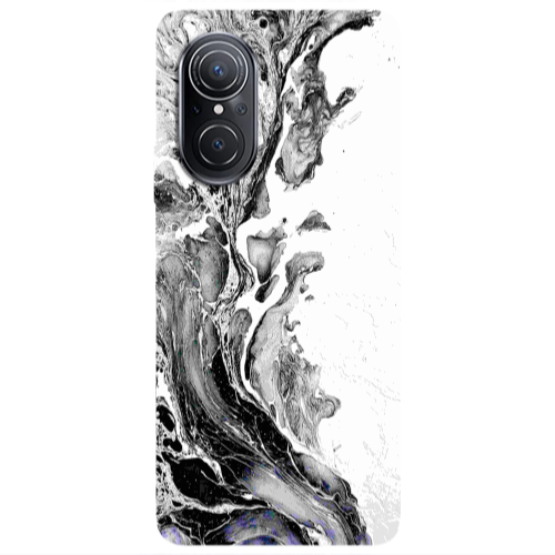 Huawei Nova 9 SE Marble River Transparent Silicone TPU Θήκη