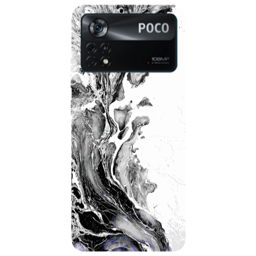 Xiaomi Poco X4 Pro Marble River Transparent Silicone TPU Θήκη