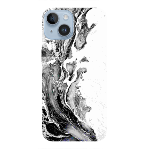 Apple iPhone 14  Marble River Transparent Silicone TPU Θήκη