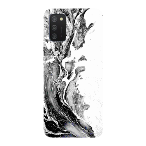 Samsung A03S Marble River Transparent Silicone TPU Θήκη