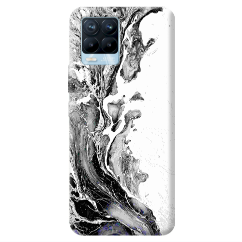 Realme 8 Pro Marble River Transparent Silicone TPU Θήκη