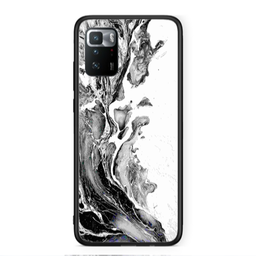 Xiaomi Poco X3 GT Marble River Black Glossy Θήκη