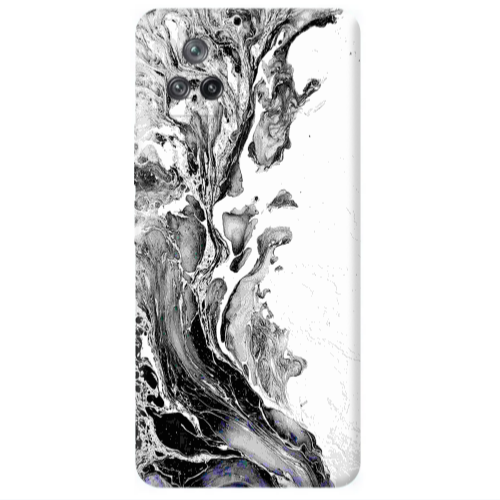Xiaomi Poco F4 Marble River Transparent Silicone TPU Θήκη