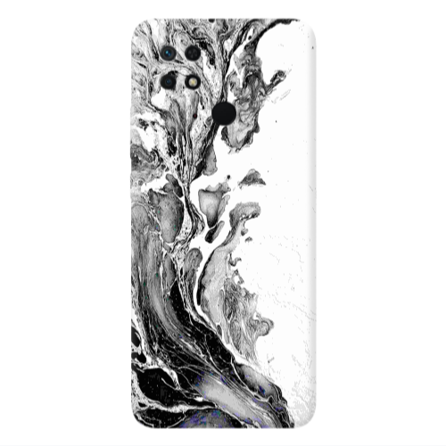 Xiaomi Poco C40 Marble River Transparent Silicone TPU Θήκη