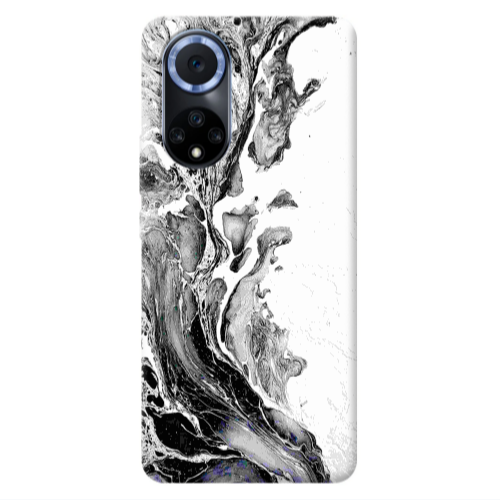Huawei Nova 9 Marble River Transparent Silicone TPU Θήκη