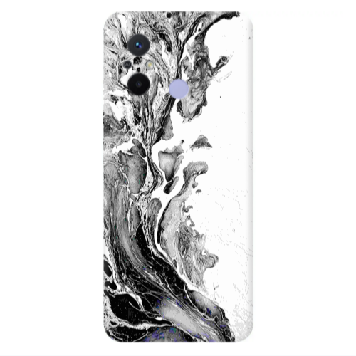 Xiaomi Redmi 12C Marble River Transparent Silicone TPU Θήκη