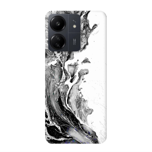 Xiaomi Redmi 13C Marble River Transparent Silicone TPU Θήκη