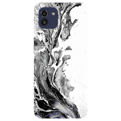 Samsung A03 Marble River Transparent Silicone TPU Θήκη