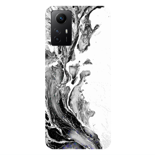 Xiaomi Redmi Note 12s Marble River Transparent Silicone TPU Θήκη