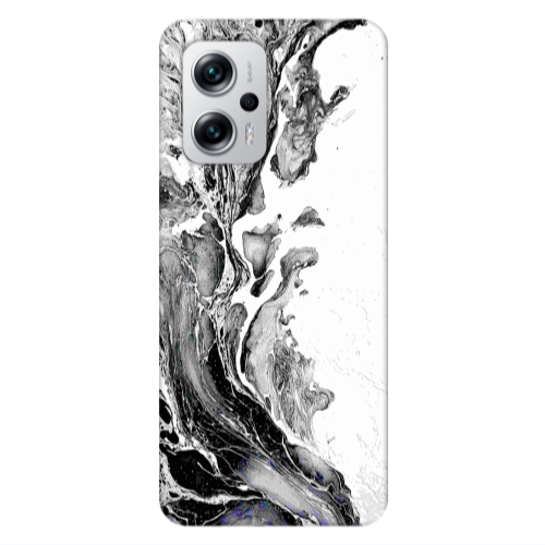 Xiaomi Poco X4 GT Marble River Transparent Silicone TPU Θήκη