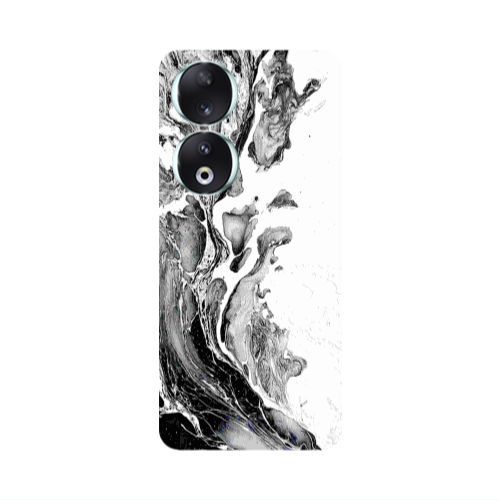 Honor 90 5G Marble River Transparent Silicone TPU Θήκη