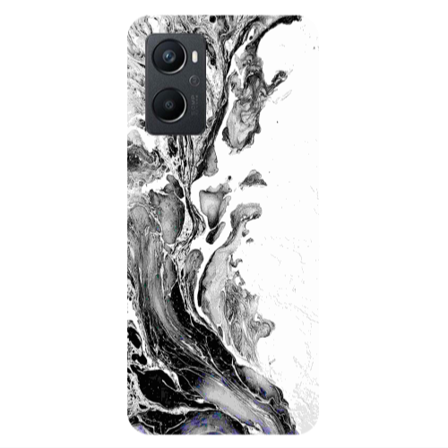 Oppo A 96 Marble River Transparent Silicone TPU Θήκη