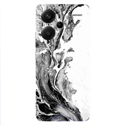 Xiaomi Redmi Note 13 Pro+ 5G  Marble River Transparent Silicone TPU Θήκη