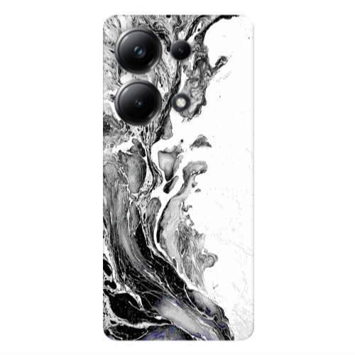 Xiaomi Poco M6 Pro 4G Marble River Transparent Silicone TPU Θήκη