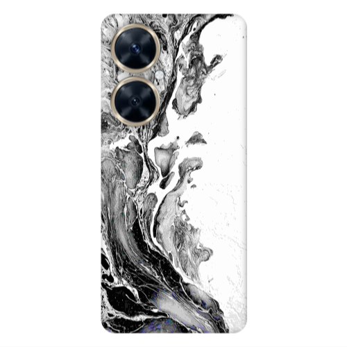 Huawei Nova 11i Marble River Transparent Silicone TPU Θήκη