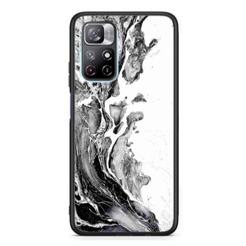 Xiaomi Poco M4 Pro 5G Marble River Black Glossy Θήκη