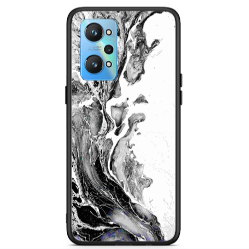 Realme Gt Neo 2 Marble River Black Glossy Θήκη