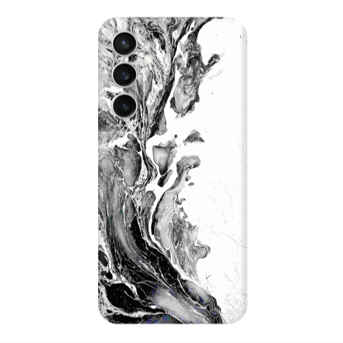 Samsung S24 Marble River Transparent Silicone TPU Θήκη