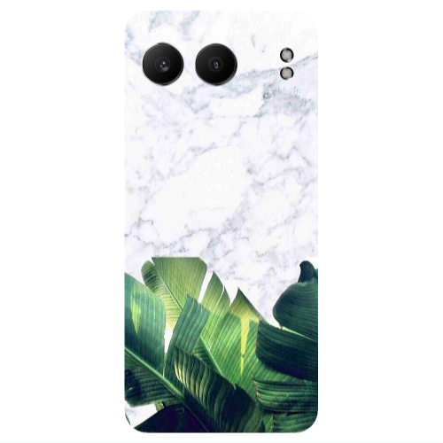 Oneplus Nord 4 Marble Laves Transparent Silicone TPU Θήκη