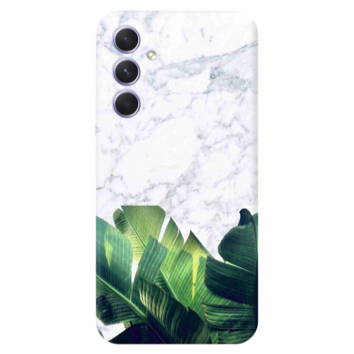 Samsung A56 Marble Laves Transparent Silicone TPU Θήκη