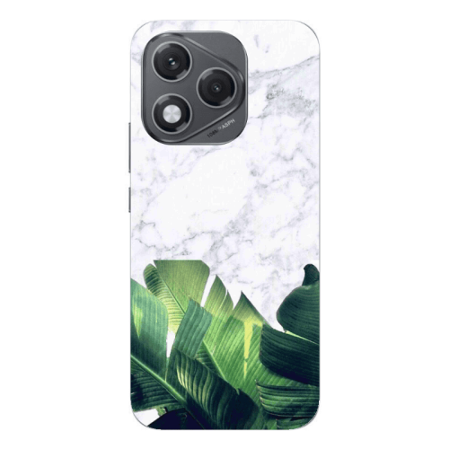 Honor 400 Lite Marble Laves Transparent Silicone TPU Θήκη