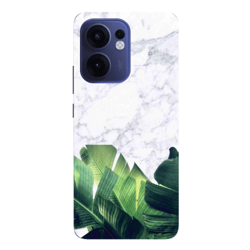 Oppo Reno13 FS Marble Laves Transparent Silicone TPU Θήκη