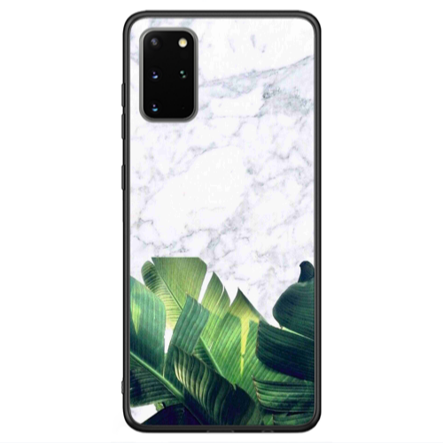 Samsung S20 FE Marble Laves Black Glossy Θήκη
