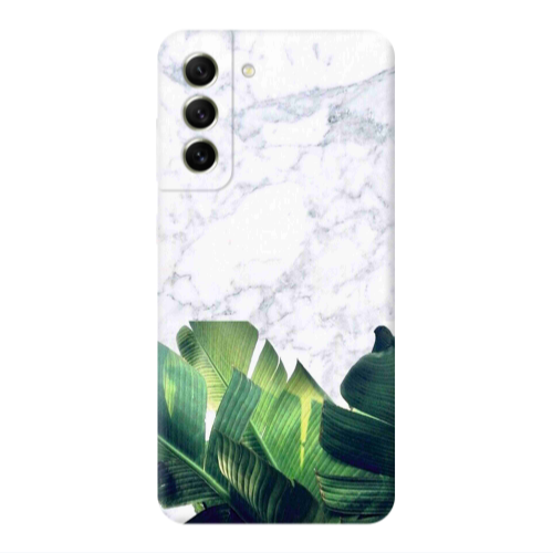 Samsung S22 Marble Laves Transparent Silicone TPU Θήκη