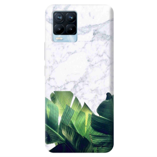 Realme 8 Pro Marble Laves Transparent Silicone TPU Θήκη