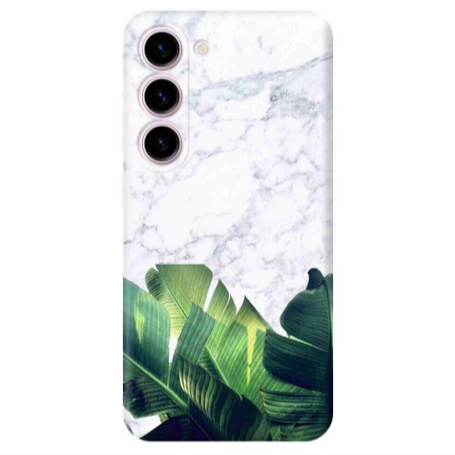 Samsung S23 Plus Marble Laves Transparent Silicone TPU Θήκη