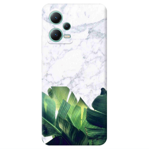 Xiaomi Redmi Note 12 Pro 5G Marble Laves Transparent Silicone TPU Θήκη