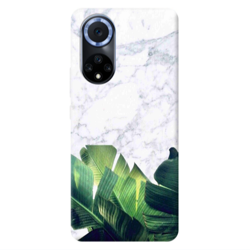 Huawei Nova 9 Marble Laves Transparent Silicone TPU Θήκη