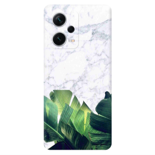 Xiaomi Redmi Note 12 5G Marble Laves Transparent Silicone TPU Θήκη