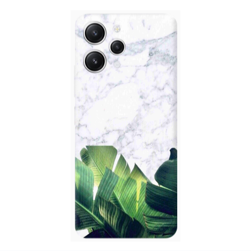 Xiaomi Redmi 12 Marble Laves Transparent Silicone TPU Θήκη