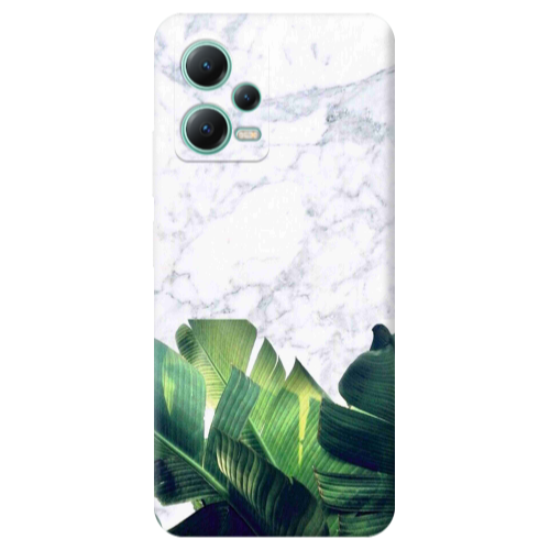 Xiaomi Redmi Note 12 Pro Plus 5G Marble Laves Transparent Silicone TPU Θήκη