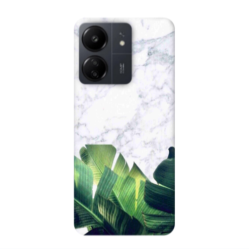 Xiaomi Redmi 13C Marble Laves Transparent Silicone TPU Θήκη