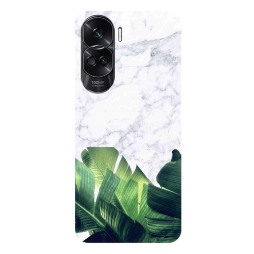 Honor 90 Lite 5G Marble Laves Transparent Silicone TPU Θήκη