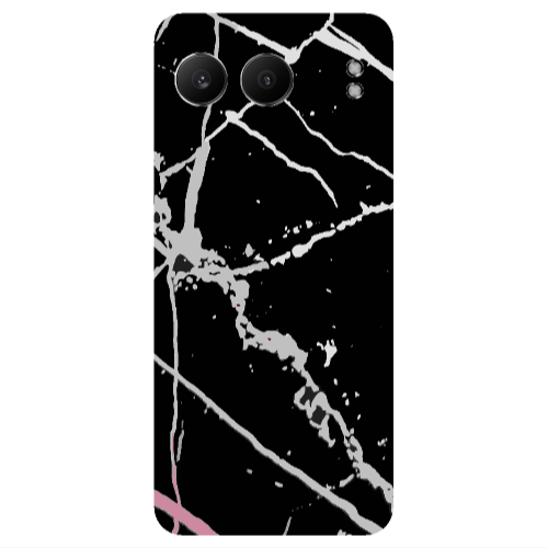 Oneplus Nord 4 Marble Cream Cracks Transparent Silicone TPU Θήκη