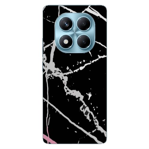Xiaomi Redmi Note 14 Pro Marble Cream Cracks Transparent Silicone TPU Θήκη