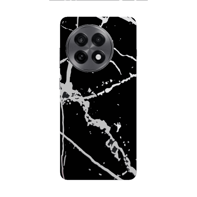 Oneplus 13 R Marble Cream Cracks Transparent Silicone TPU Θήκη