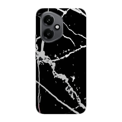 Honor Magic 400 Marble Cream Cracks Transparent Silicone TPU Θήκη