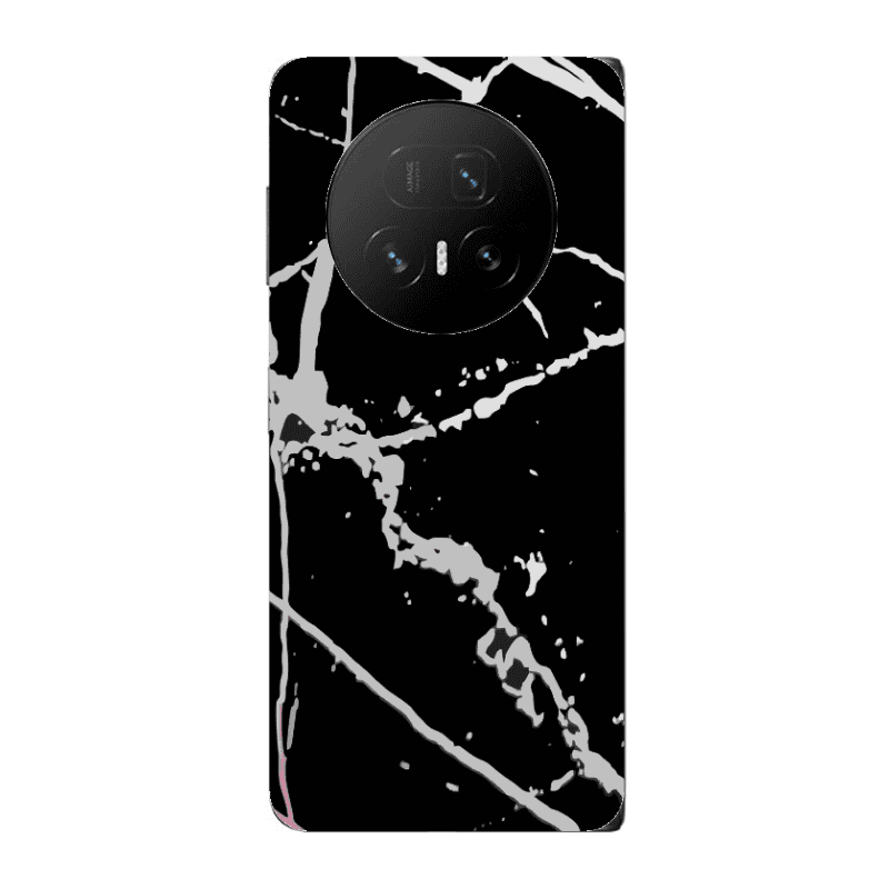 Honor Magic V5 Marble Cream Cracks Transparent Silicone TPU Θήκη