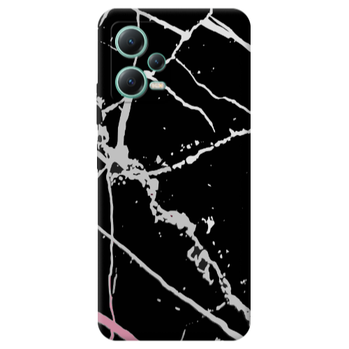Xiaomi Redmi Note 12 Pro Plus 5G Marble Cream Cracks Transparent Silicone TPU Θήκη