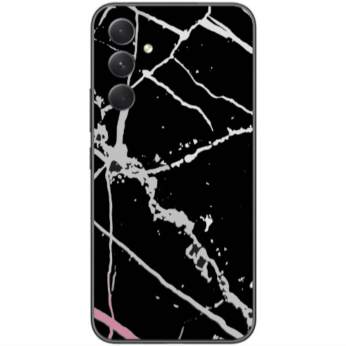 Samsung Galaxy A25 Marble Cream Cracks Transparent Silicone TPU Θήκη