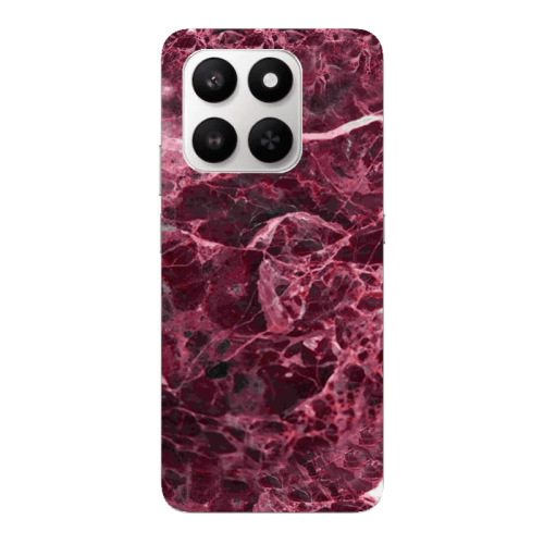 Honor Magic 400 Smart Marble Cherry Transparent Silicone TPU Θήκη