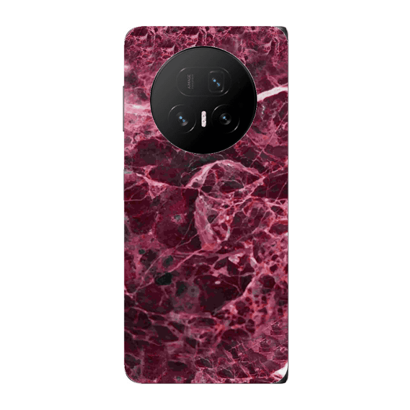 Honor Magic V5 Marble Cherry Transparent Silicone TPU Θήκη