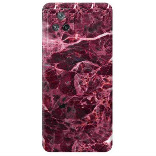 Xiaomi Poco F4 Marble Cherry Transparent Silicone TPU Θήκη