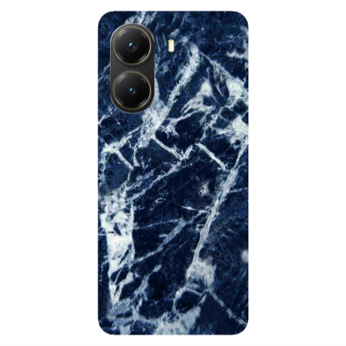Xiaomi Poco X7 Pro Marble Cracked Purple Transparent Silicone TPU Θήκη