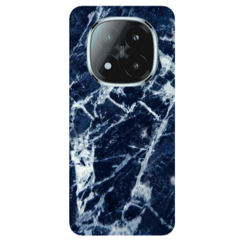 Xiaomi Redmi Note 14 Pro + 5g Marble Cracked Purple Transparent Silicone TPU Θήκη