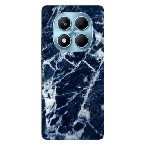 Xiaomi Redmi Note 14 Pro Marble Cracked Purple Transparent Silicone TPU Θήκη